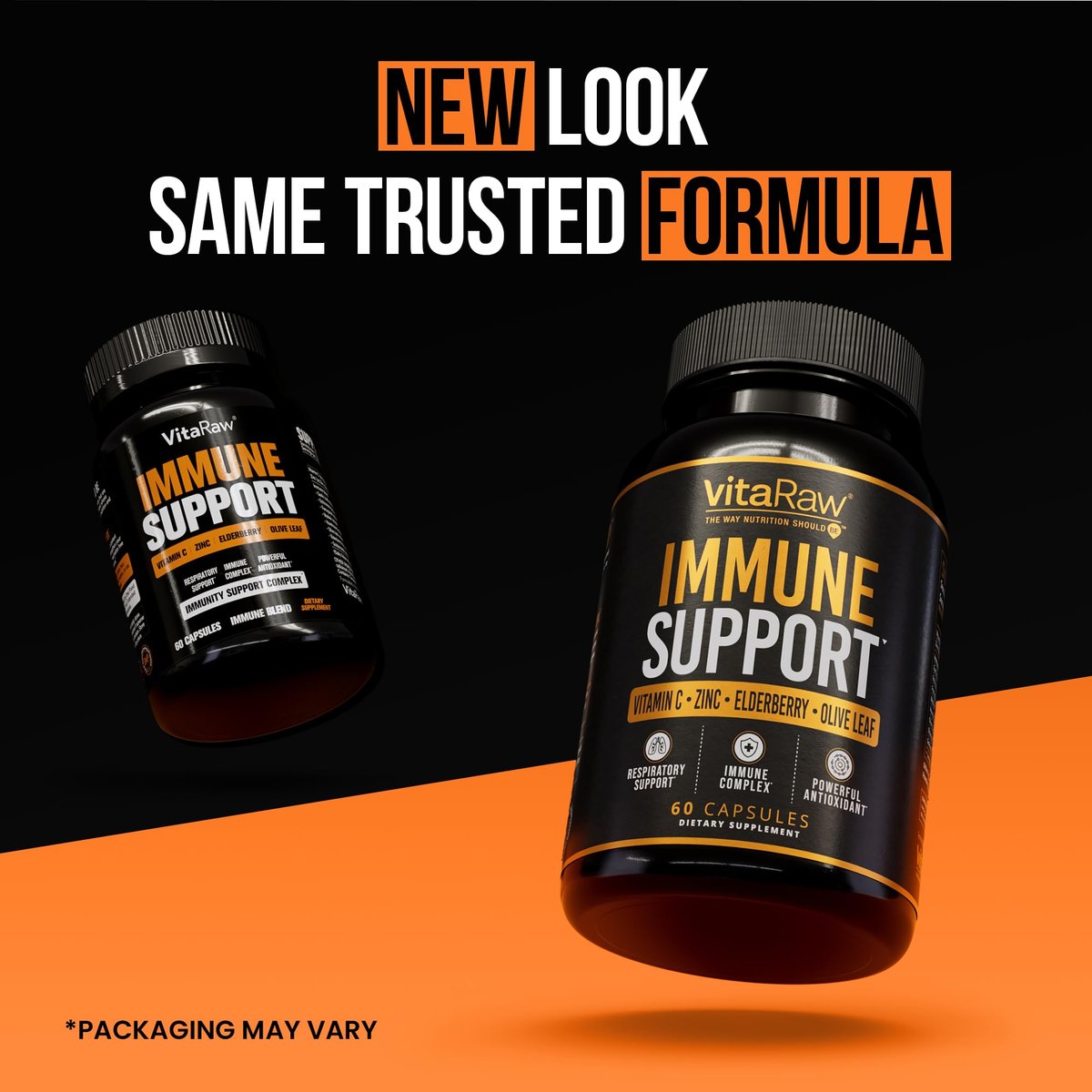 VitaRaw Immunsystem Unterstützung Vitamine – Holunder mit Zink, Vitamin C und Knoblauch für Erwachsene – Sambucus Schwarzer Holunder Kapseln & Echinacea Immunität Erneuerung Komplex