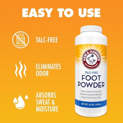 Arm & Hammer Talkfreies Fußpuder 5,0 oz (2er-Pack)