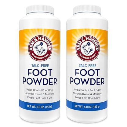 Arm & Hammer Talkfreies Fußpuder 5,0 oz (2er-Pack)