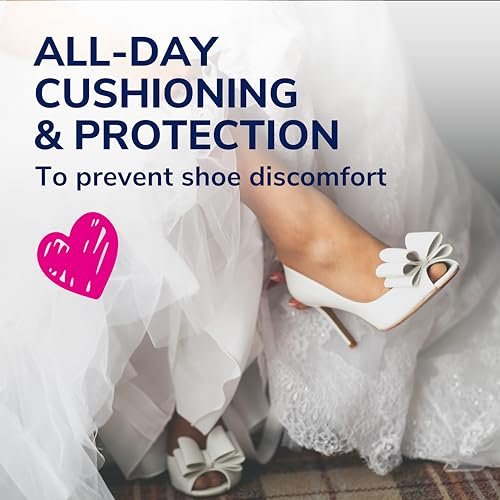 Dr. Scholl's Love Your Heels & Wedges 3/4 Einlegesohlen – Ganztägiger Komfort für High Heels, Stoßdämpfung, Fußgewölbestütze, unsichtbare Einlage, Größe 6-10, 1 Paar
