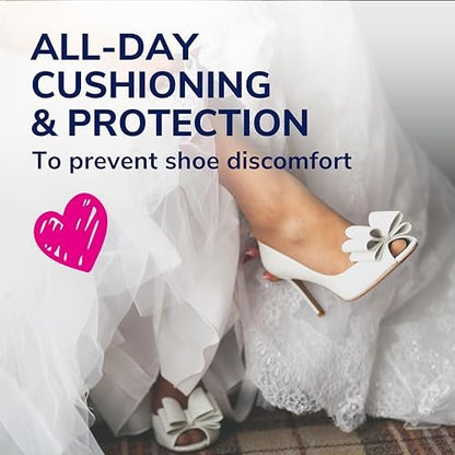 Dr. Scholl's Love Your Heels & Wedges 3/4 Einlegesohlen – Ganztägiger Komfort für High Heels, Stoßdämpfung, Fußgewölbestütze, unsichtbare Einlage, Größe 6-10, 1 Paar