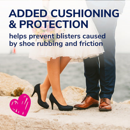 Dr. Scholl's® Love Your Heels & Flats Fersenpolster – Verhindert unangenehmes Reiben und Rutschen in Schuhen, 3 Paar
