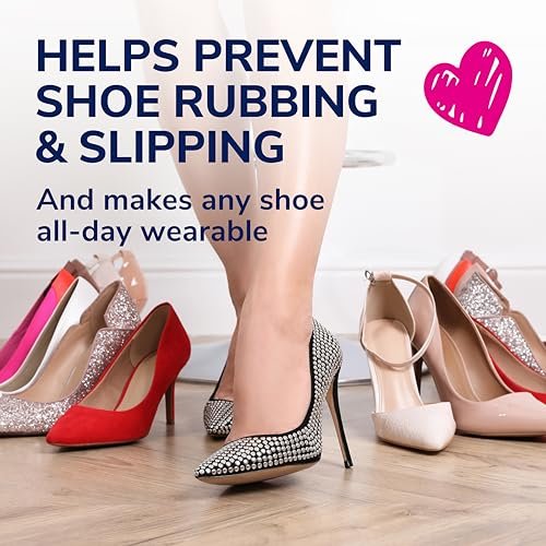 Dr. Scholl's® Love Your Heels & Flats Fersenpolster – Verhindert unangenehmes Reiben und Rutschen in Schuhen, 3 Paar
