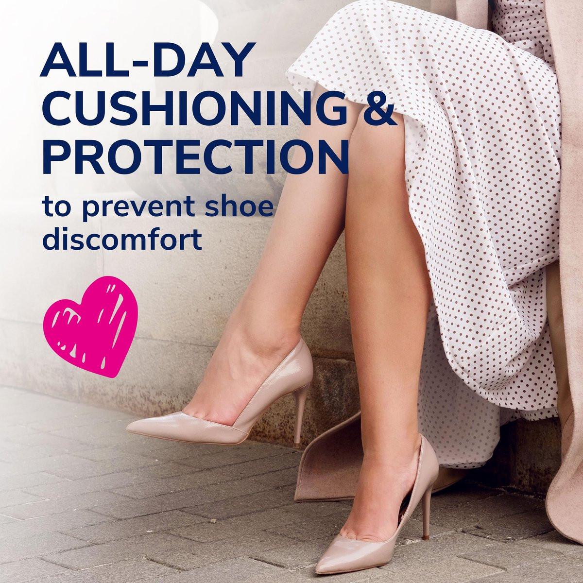 Dr. Scholl's Love Your Heels & Wedges Ball of Foot Cushions für Damen – 1 Paar, Metatarsal-Pads für hohe Absätze, den ganzen Tag Komfort, lindert und verhindert Schuhbeschwerden, verhindert Verrutschen