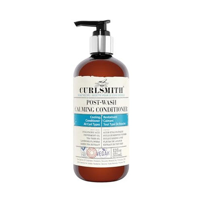 Curlsmith - Post-Wash Calming Conditioner - Vegan Kühlender Ausspül-Conditioner für jeden Haartyp, Kopfhautberuhigend (355 ml)
