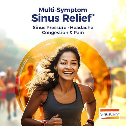 Boiron SinusCalm Pellets für Nasennebenhöhlenschmerz, laufende Nase, Verstopfung, Druckgefühl, Kopfschmerzen – 2 Packungen (160 Pellets)