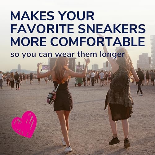Dr. Scholl's® Love Your Sneakers Einlegesohlen für Sneaker – Volle Länge, dämpfender Komfort und Fußgewölbestütze für Slip-on und High Top Sneaker, Damen Größe 6-10, 1 Paar