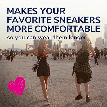 Dr. Scholl's® Love Your Sneakers Einlegesohlen für Sneaker – Volle Länge, dämpfender Komfort und Fußgewölbestütze für Slip-on und High Top Sneaker, Damen Größe 6-10, 1 Paar