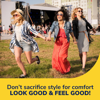 Dr. Scholl's® Love Your Sneakers Einlegesohlen für Sneaker – Volle Länge, dämpfender Komfort und Fußgewölbestütze für Slip-on und High Top Sneaker, Damen Größe 6-10, 1 Paar