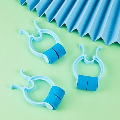 16-teiliges Nasenklammer-Set gegen Nasenbluten – Epistaxis-Clip aus Kunststoff mit Schaumstoff für Erwachsene in Notfällen