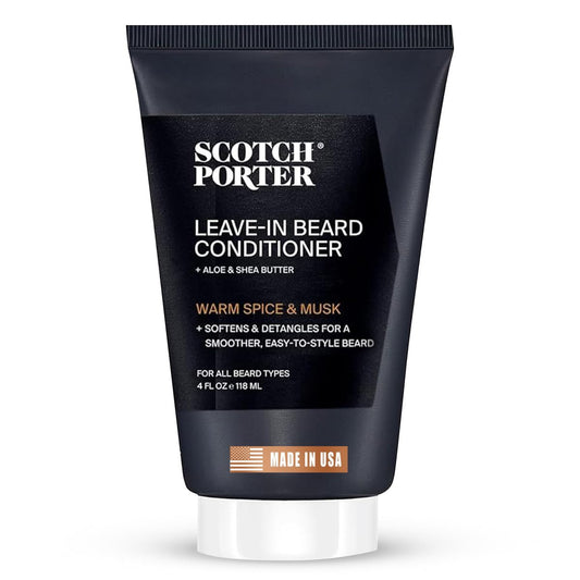 Scotch Porter Restorative Leave-In Beard Conditioner – Tiefenpflege für trockene, krause Bärte – 118 ml