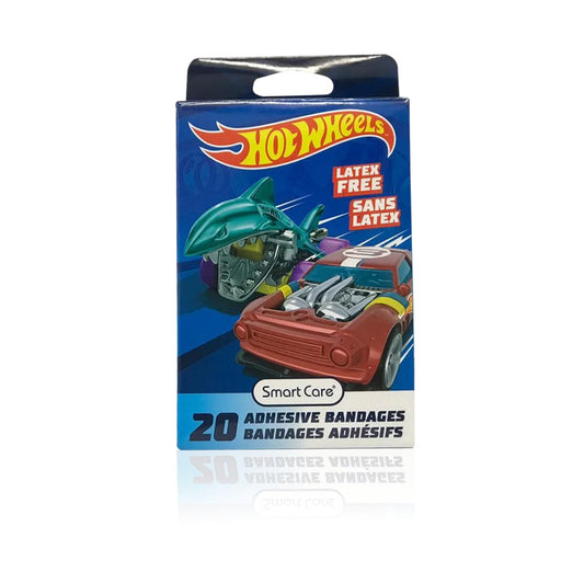 Hot Wheels Pflaster (20 Stück) – Bunte Wundversorgung für Kinder
