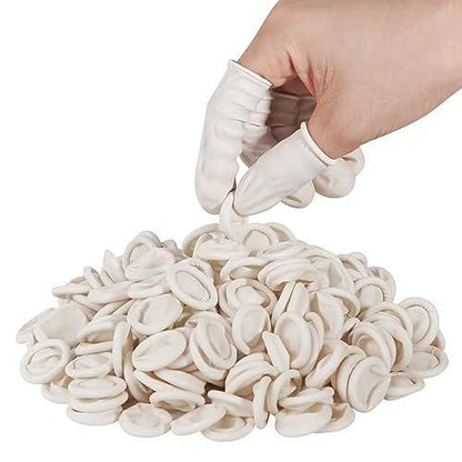 tifanso Finger Cots Einweg, Große Finger-Daumen-Handschuh-Schützer, Hüllen-Abdeckung zum Schutz der Fingerspitzen (ca. 210 Stück)