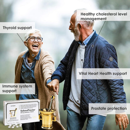 Pharma Nord SelenoPrecise Selen 100 mcg – Unterstützung für Schilddrüse, Immunsystem & Antioxidantien, garantierte hohe Absorption, Nicht-GVO, glutenfrei, 60 Tabletten