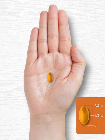 Carlyle Kurkuma & Ingwer Komplex mit Schwarzem Pfeffer Extrakt – 120 Softgel-Kapseln, Kurkuma Curcumin, Nicht-GVO, Glutenfrei