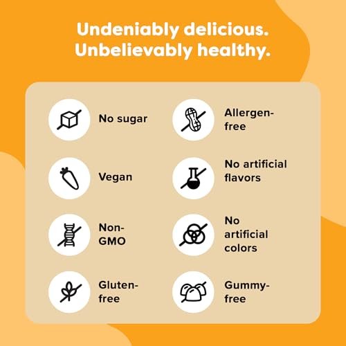 Renzo's Invincible Kids Vitamin C mit Holunderbeeren, Zink und Vitamin C – Zuckerfreie Schmelztabletten für Kinder, Orangengeschmack, 60 Stück (1-2 Monatsvorrat)