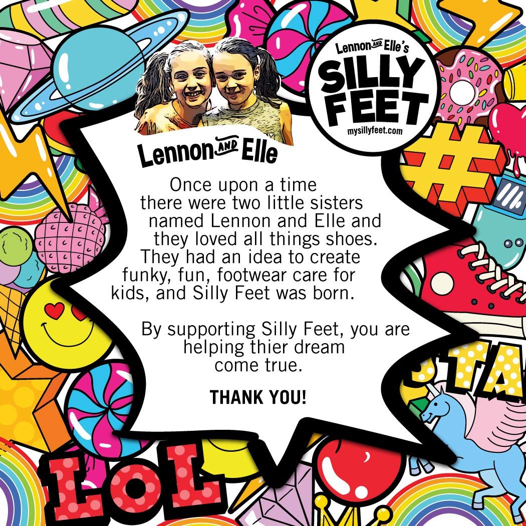 Silly Feet Kinder-Schuhsohlen mit Bubblegum-Duft – Weiche Schaumstoff-Einlegesohlen für Kleinkinder und Kinder, 2 Paar, zuschneidbar, bequem für Sneaker und Alltagsschuhe