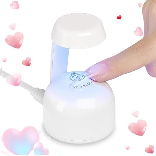Beetles Mini UV-Licht für Gel-Nägel – Flash Aushärtung mit intelligentem Sensor, tragbar für DIY Nageldesign