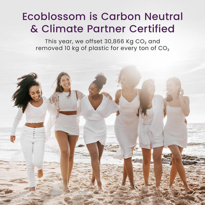 EcoBlossom Wiederverwendbares Menstruationstassen-Set – Medizinisches Silikon, 12 Stunden Schutz (2 kleine Tassen)