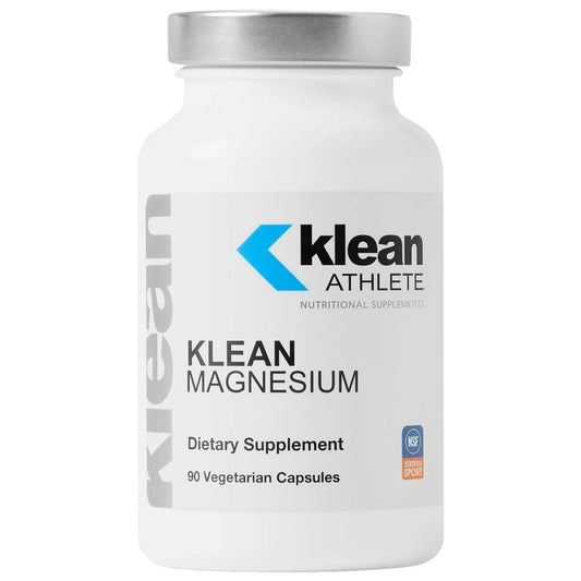 Klean ATHLETE Klean Magnesium – 90 Kapseln zur Unterstützung von Energieproduktion, Muskelkontraktion und Erholung* | NSF-zertifiziert für Sport