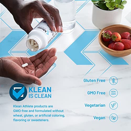 Klean ATHLETE Klean Magnesium – 90 Kapseln zur Unterstützung von Energieproduktion, Muskelkontraktion und Erholung* | NSF-zertifiziert für Sport