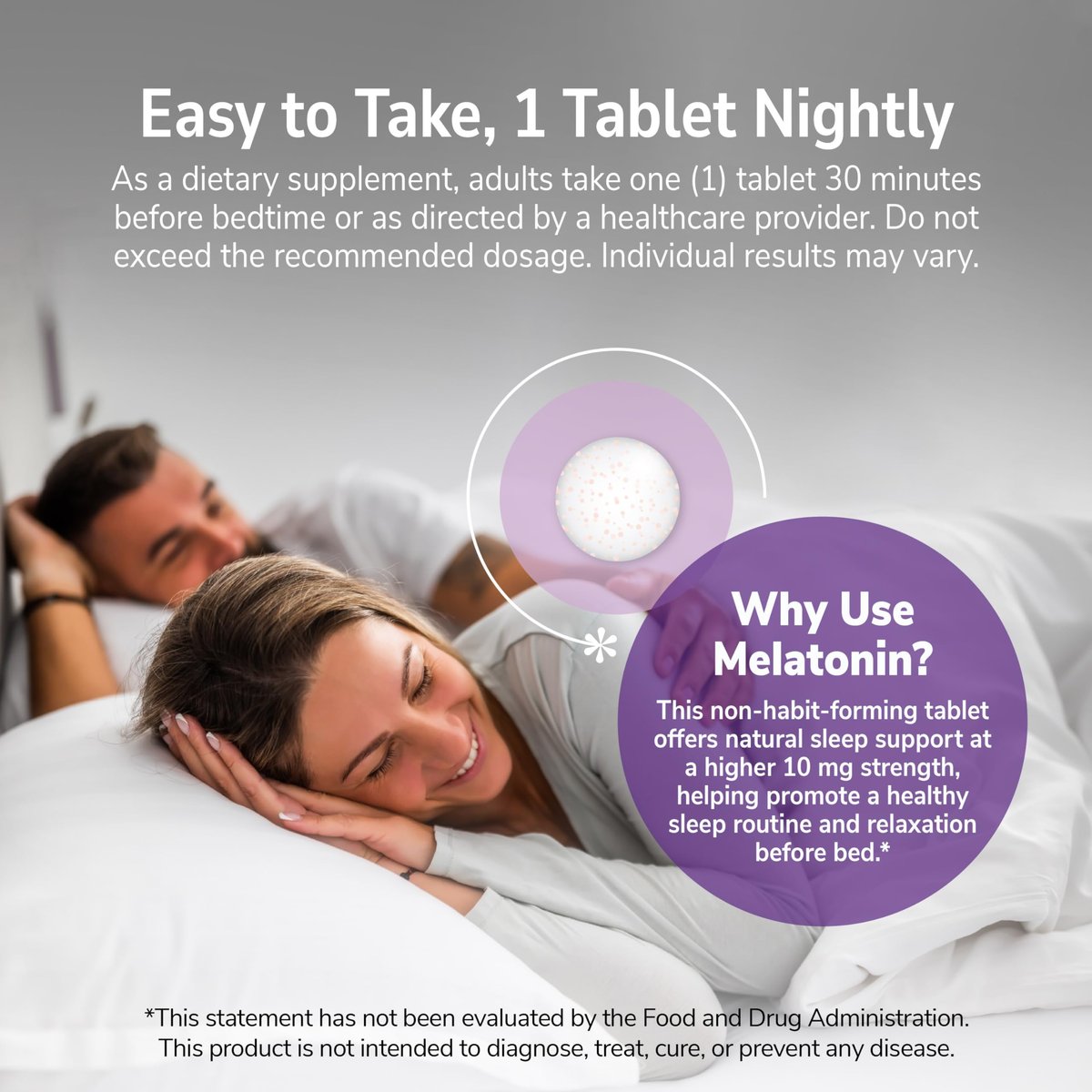 SMART MONKEY TECHNOLOGIES 21st Century Melatonin 10 mg Zeitfreisetzung, 120 Tabletten | Nicht gewohnheitsbildendes Schlafmittel für Erwachsene | Jetlag & Schichtarbeit | Fördert erholsamen Schlaf | Glutenfrei & ohne Gentechnik