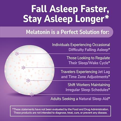 SMART MONKEY TECHNOLOGIES 21st Century Melatonin 10 mg Zeitfreisetzung, 120 Tabletten | Nicht gewohnheitsbildendes Schlafmittel für Erwachsene | Jetlag & Schichtarbeit | Fördert erholsamen Schlaf | Glutenfrei & ohne Gentechnik