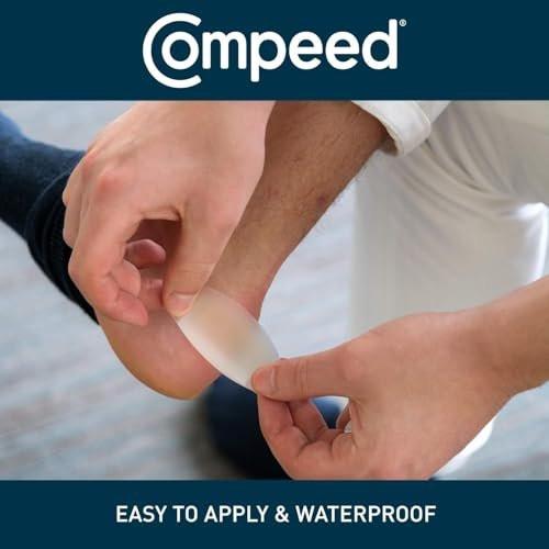 Compeed Advanced Blasenpflaster Sport Medium – Hydrokolloid-Gel-Polster für sofortige Schmerzlinderung und schnellere Heilung, 8 Stück (2er-Pack)