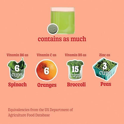8Greens Supergreens Tabletten – Superfood-Tabletten für Stoffwechsel, Immunsystem & Konzentration, tägliche grüne Brausetabletten, Bio: Aloe Vera, Spirulina, Chlorella, Blutorange, 10 Portionen