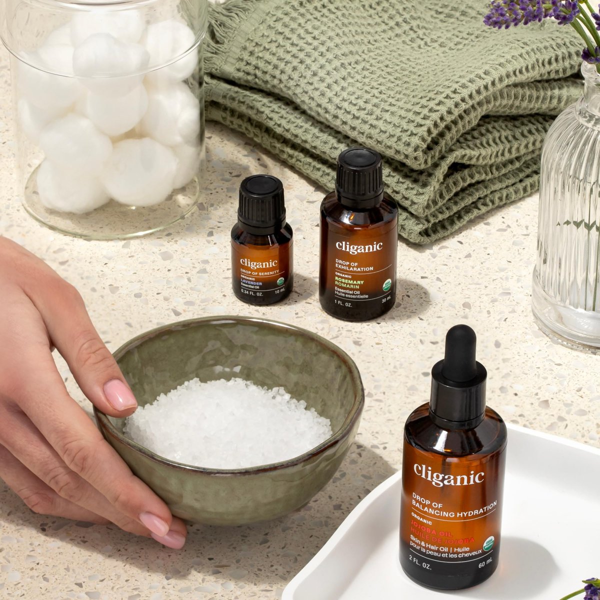 Cliganic Bio Zedernholz ätherisches Öl – 100% reines, natürliches, unverdünntes Öl für Aromatherapie-Diffuser | Non-GMO verifiziert