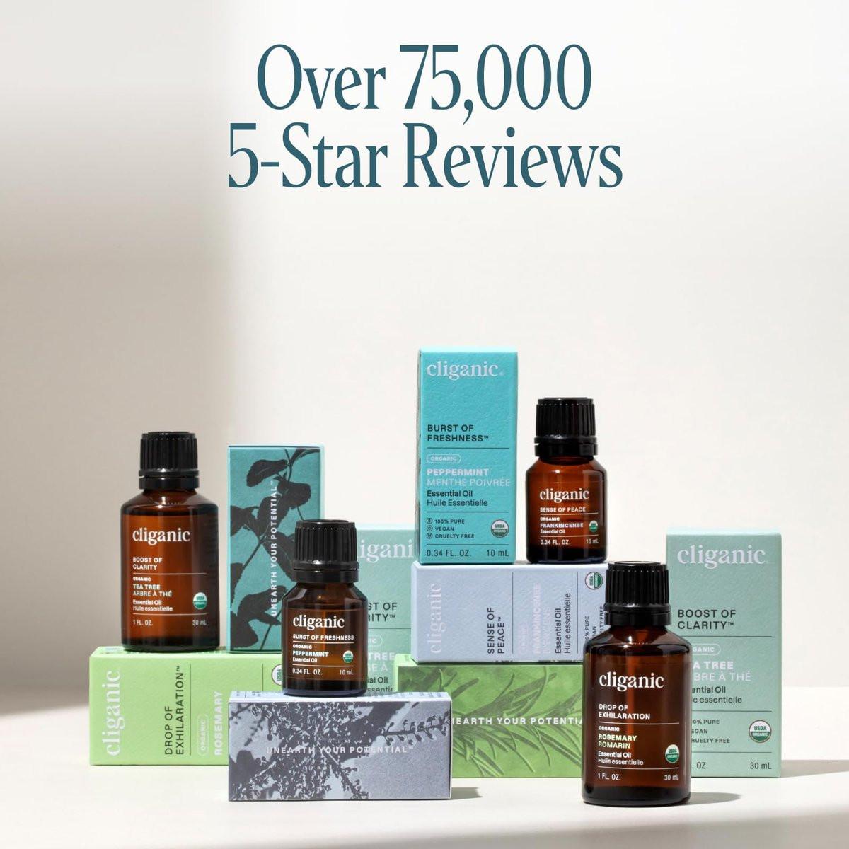 Cliganic Bio Teebaumöl – 100% reines natürliches ätherisches Öl für Aromatherapie, Non-GMO verifiziert (30 ml)