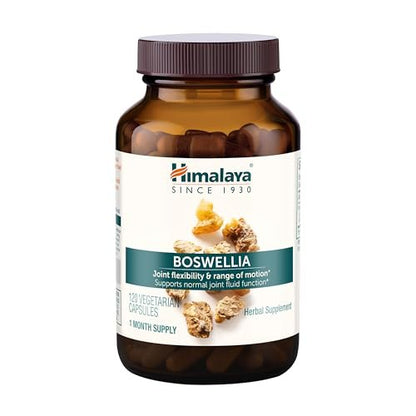 Himalaya Boswellia – Gelenkunterstützung für Beweglichkeit und Flexibilität, fördert die Gewebeerhaltung, 250 mg, 120 Kapseln