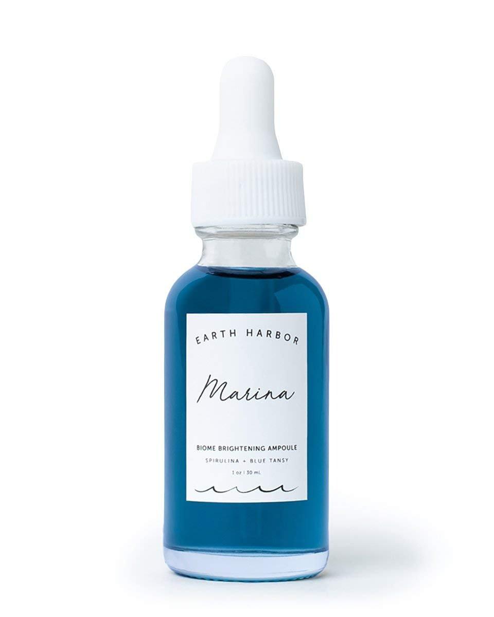MARINA Biome Brightening Serum Ampulle – 12 botanische Wirkstoffe gegen Rötungen, ungleichmäßigen Teint & Hyperpigmentierung, für alle Hauttypen, 30 ml