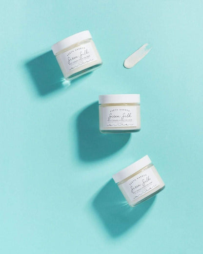 Earth Harbor SIREN SILK Multi-Tasking Hydration Creme – Nachtcreme mit 20 botanischen Wirkstoffen, vegan & tierversuchsfrei, Meer-Retinol-Alternative für intensive Feuchtigkeit, feine Linien & Falten, 59 ml
