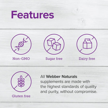 Webber Naturals Apfelessig Kapseln mit der Mutter, 1500 mg pro Portion, Hochdosiert, 240 Kapseln = 80 Portionen, Natürliche Verdauungsunterstützung, Zucker-, Milch- & Glutenfrei