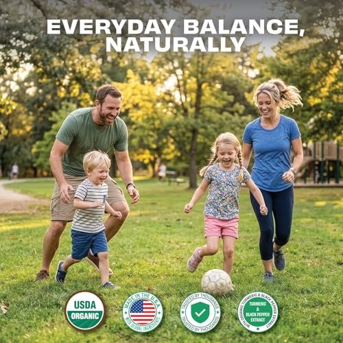 Pomona Wellness Bio Kurkuma Kapseln 2100 mg, USDA Organic, Nicht-GVO, Vegan, Kurkuma Curcumin mit Schwarzem Pfeffer für bessere Absorption, für Gelenkunterstützung und Immunsystem, 120 Tabletten