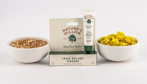 Nature's Willow Bug Bite Balm – Natürlicher Insektenstich-Balsam gegen Schmerz & Juckreiz, 0,5 oz
