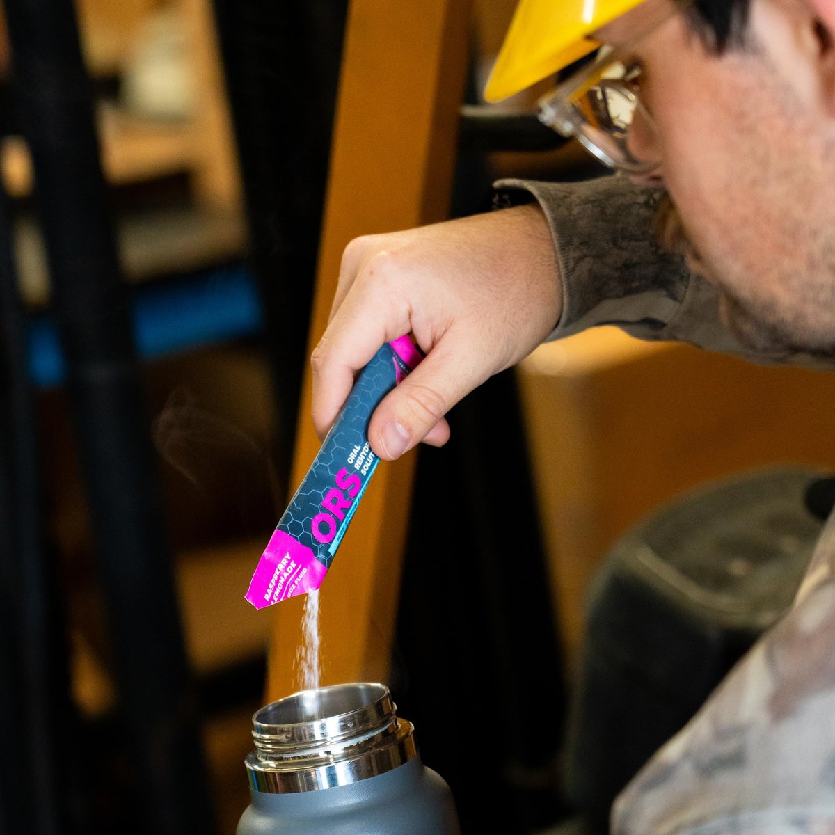 Fluid Tactical ORS (Orale Rehydratationslösung) – 12er-Pack Geschmacksvariationen – Extreme Dehydrierung Elektrolyte – Schnellere Erholung