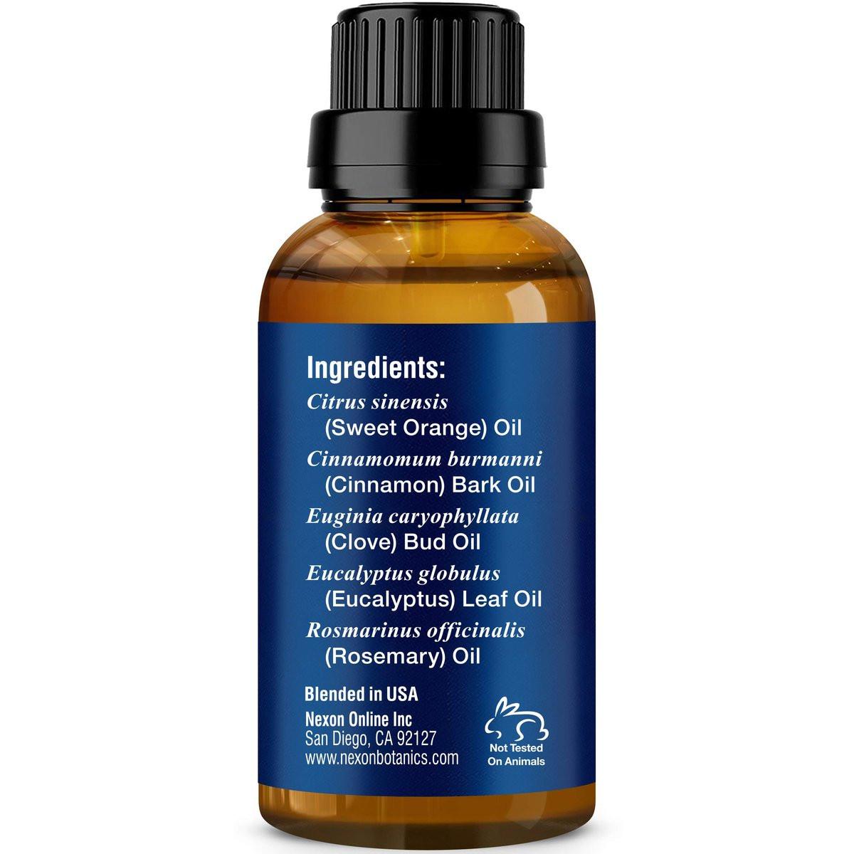 Nexon Botanics Immunstärkende ätherische Ölmischung 30 ml – Natürlicher Schutz gegen Verunreinigungen für Diffuser