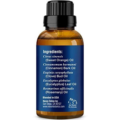 Nexon Botanics Immunstärkende ätherische Ölmischung 30 ml – Natürlicher Schutz gegen Verunreinigungen für Diffuser
