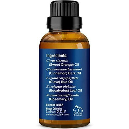 Nexon Botanics Immunstärkende ätherische Ölmischung 30 ml – Natürlicher Schutz gegen Verunreinigungen für Diffuser