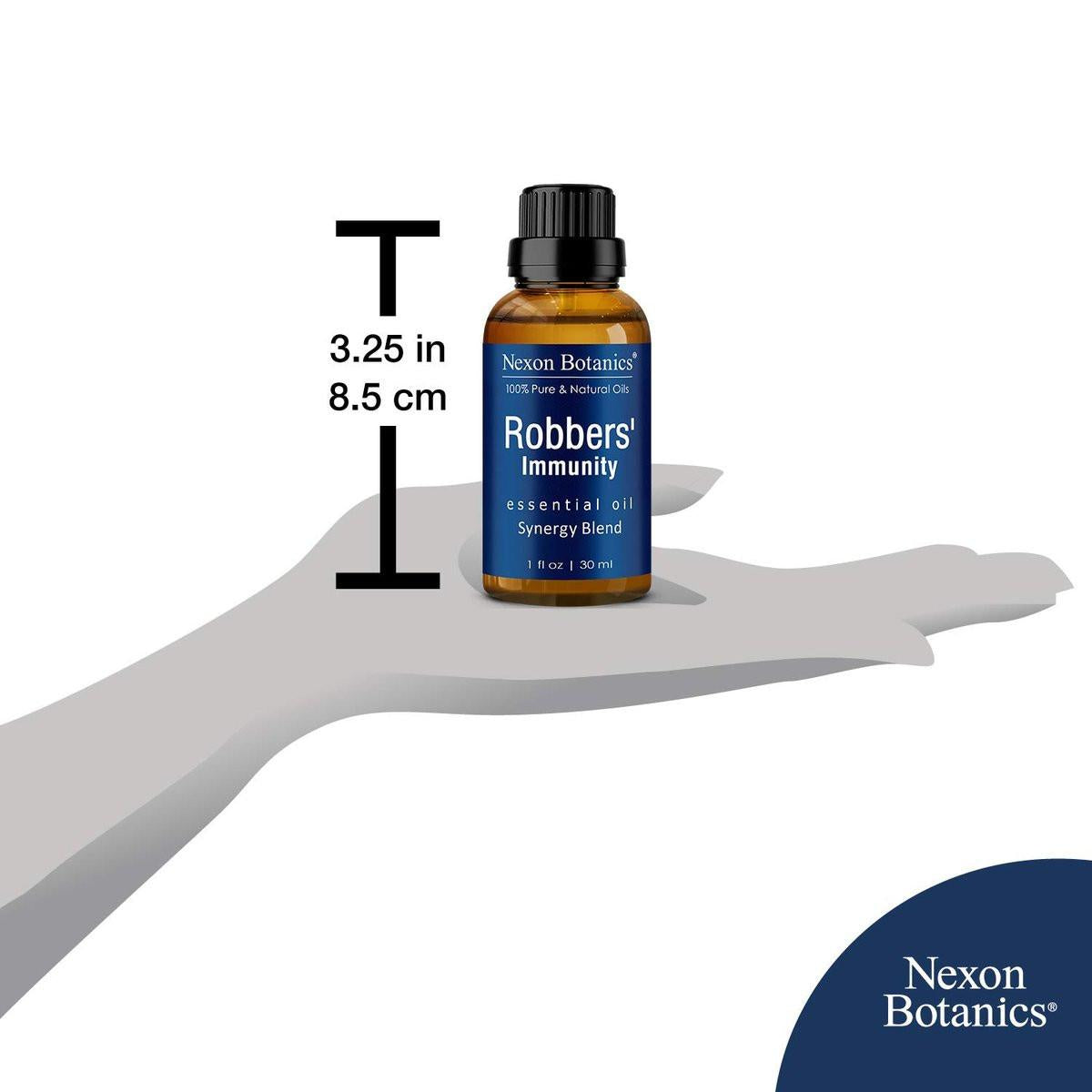 Nexon Botanics Immunstärkende ätherische Ölmischung 30 ml – Natürlicher Schutz gegen Verunreinigungen für Diffuser