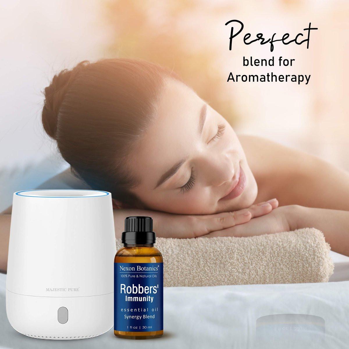 Nexon Botanics Immunstärkende ätherische Ölmischung 30 ml – Natürlicher Schutz gegen Verunreinigungen für Diffuser