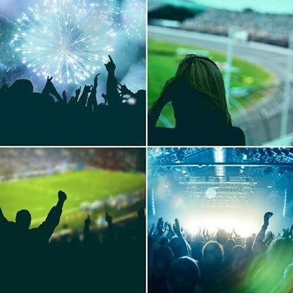3M Gehörschutzstöpsel für Events & Konzerte, 4 Paar (8 Stöpsel), Schalldämmung NRR 32 dB, bequemer Sitz, weich und glatt, einfach einzuführen und zu entfernen