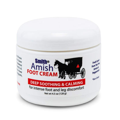 Smith Amish Fußcreme – Tiefenwirksame Beruhigung & Pflege für müde Füße und Beine, 127 g