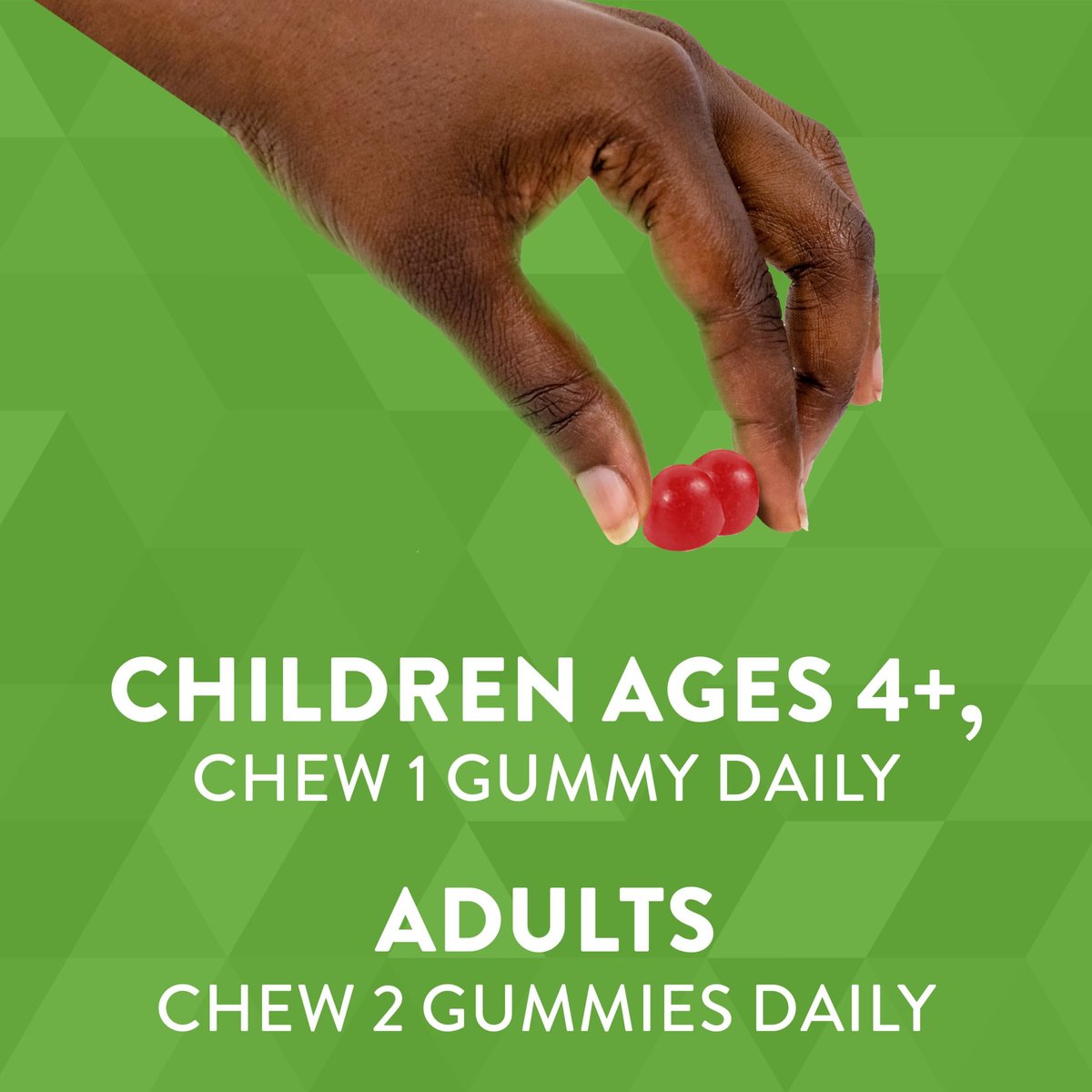 Nature's Way Vitamin D3 Gummis – 2000 IE (50 µg) pro Portion, 120 Gummis, Immun- und Knochenunterstützung, Mischfruchtgeschmack