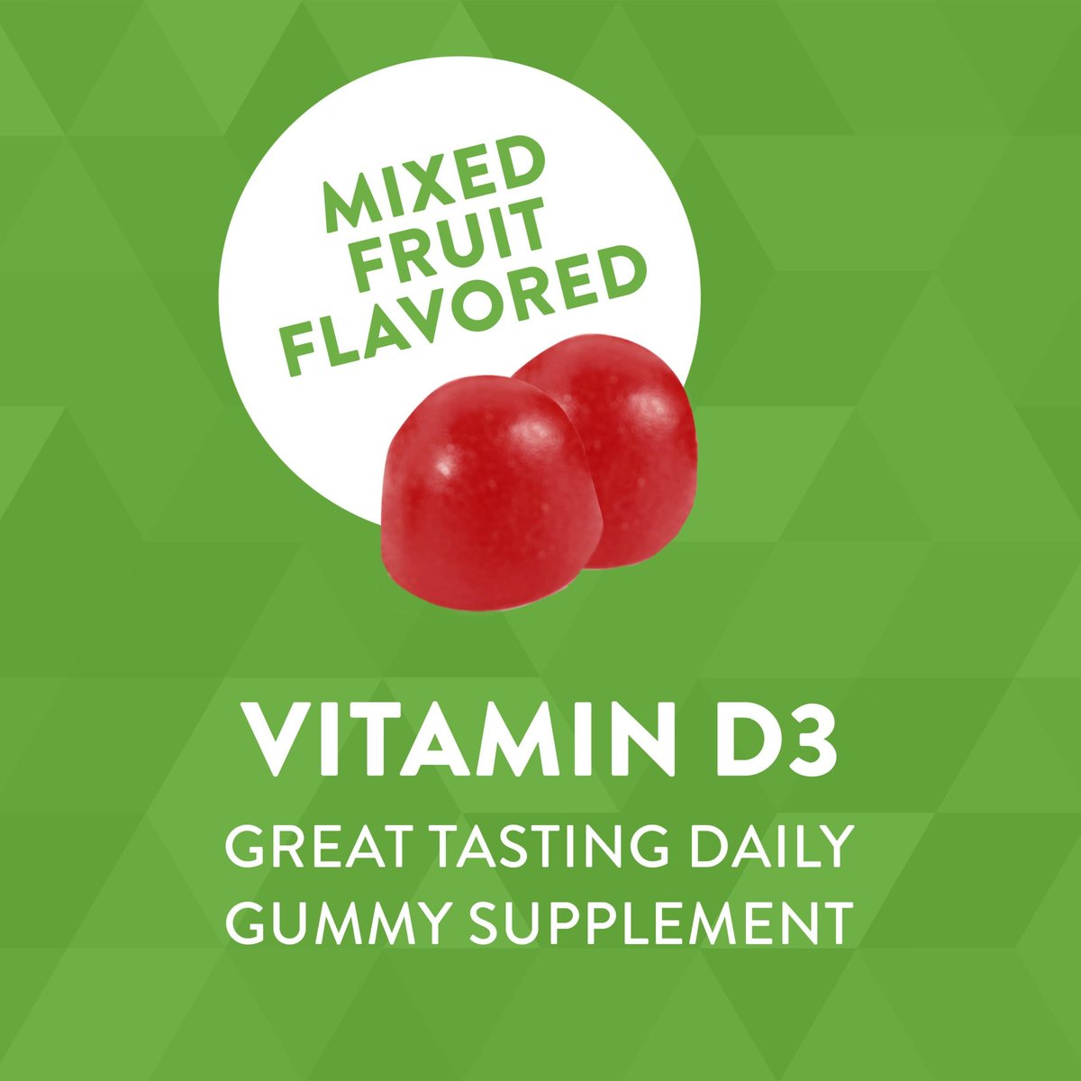 Nature's Way Vitamin D3 Gummis – 2000 IE (50 µg) pro Portion, 120 Gummis, Immun- und Knochenunterstützung, Mischfruchtgeschmack
