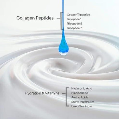 EarthsCure Nano Peptide Feuchtigkeitscreme für das Gesicht (60 ml) - Natürliche Creme zur Hydratation und Glättung. Enthält Nano-Peptide, Antioxidantien & Hyaluronsäure zum Straffen und Auffüllen. Für empfindliche Haut.
