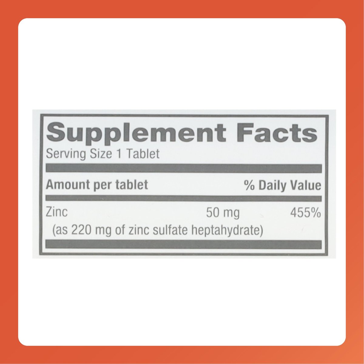 Rugby Zinksulfat 220 mg Tabletten – Mit Zinksulfat-Heptahydrat – Nahrungsergänzungsmittel – 100 Stück (1 Packung)