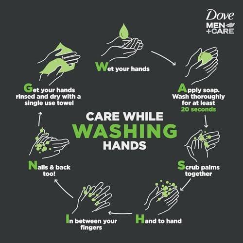 Dove Men+Care Seife Extra Fresh 4er-Pack (24 Stück) – Feuchtigkeitsspendender 3-in-1 Reiniger für Körper, Hände und Gesicht, 22,5 Oz je Stück